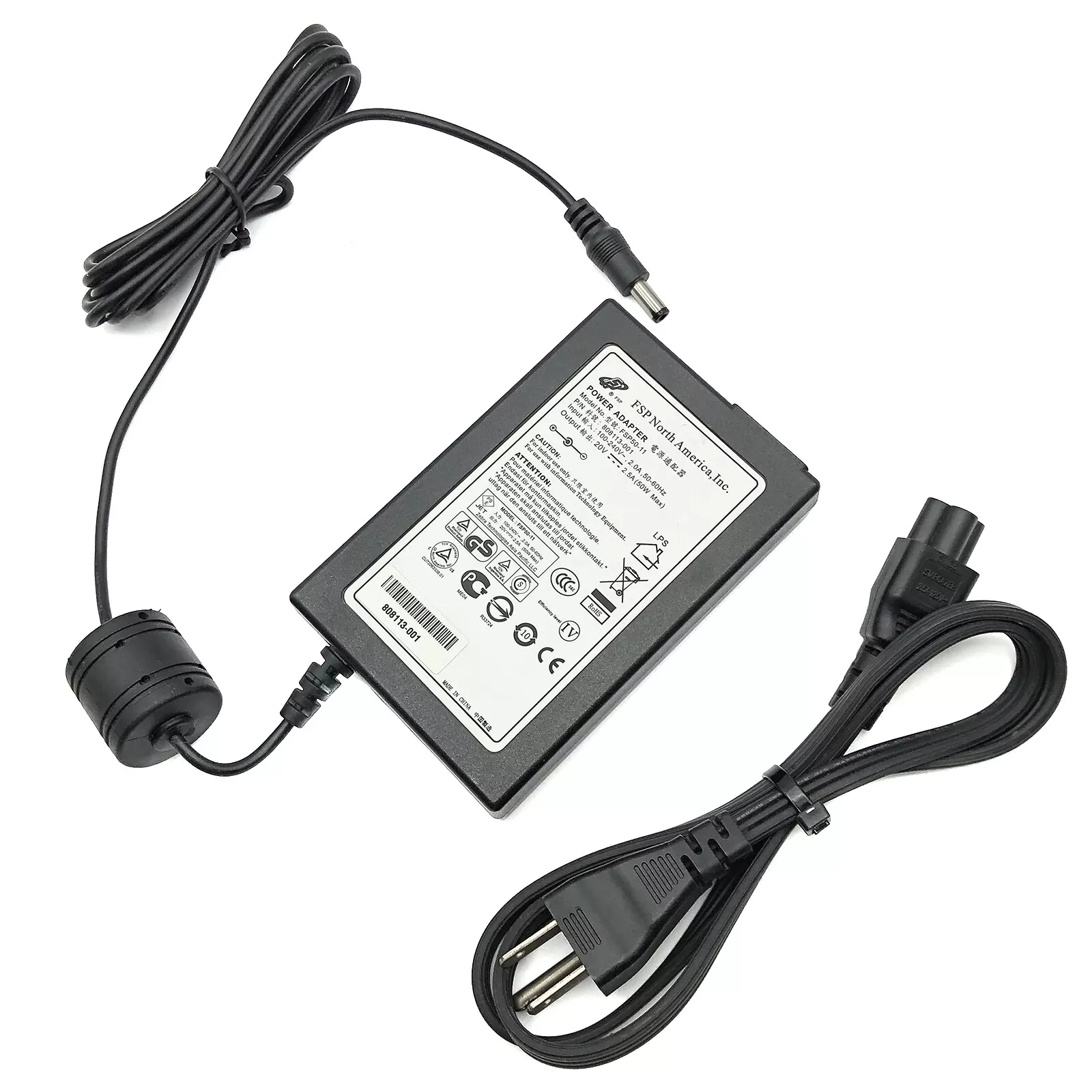 *Brand NEW*Genuine FSP 20V 2A 50W AC Adapter FSP50-11 for Label Printer Eltron 2642/3642 Series Power Supply